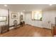 Bonus room with hardwood floors, and plenty of closet storage at 8535 Washington Blvd, Indianapolis, IN 46240