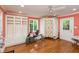 Exercise room offering lots of natural light and storage options at 8535 Washington Blvd, Indianapolis, IN 46240