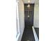 Modern shower featuring black and gold hexagon tiles, complemented by white subway tiles at 967 Orlando St, Carmel, IN 46032