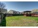 Nice backyard featuring a well-maintained lawn and gazebo at 10597 Cyrus Dr, Indianapolis, IN 46231