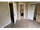 Bedroom with doors to other rooms and a closet at 11106 Wismar Dr, Indianapolis, IN 46235