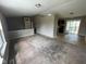Open-concept living space with connecting kitchen, perfect for entertaining and Gathering gatherings at 11106 Wismar Dr, Indianapolis, IN 46235