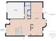 Detailed floor plan showing the layout of the first floor of the home at 11840 Geyser Ct, Fishers, IN 46038