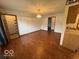 Dining room with hardwood floors and chandelier at 1215 Willow Springs Blvd, Brownsburg, IN 46112