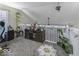 A cozy living space features stylish décor, plush carpeting, and natural light at 1328 Osprey Way, Greenwood, IN 46143