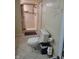 Bathroom featuring a walk-in shower, tile flooring and a decorative wall at 13346 N Miller Dr, Camby, IN 46113