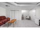Finished basement offers a comfortable seating area and versatile space for recreation at 1355 E 56Th St, Indianapolis, IN 46220