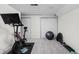 Finished basement area providing dedicated space for gym and fitness equipment at 1355 E 56Th St, Indianapolis, IN 46220