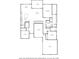 Detailed home floor plan showing layouts for the kitchen, dining, Gathering room, garage, and bedrooms at 15150 Mooring E Cir, Carmel, IN 46033