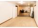 Spacious basement featuring neutral carpet, bright lighting, and open floorplan with room for storage and dining at 1770 Valleywood Dr, Avon, IN 46123