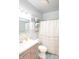 Bright bathroom featuring neutral tones, decorative accents, and a practical layout for everyday use at 1770 Valleywood Dr, Avon, IN 46123
