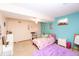 Charming ' bedroom with colorful accents, natural light, and playful decor at 1770 Valleywood Dr, Avon, IN 46123