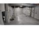 Partially finished basement space with painted walls and a sump pump at 2216 Bethel Ave, Indianapolis, IN 46203