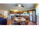 Warm and inviting kitchen with wooden cabinets, stainless steel appliances, and a dining table at 2455 Lenvoil Rd, Martinsville, IN 46151