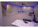 Finished basement with a bar area, recessed lighting, and ample room for activities at 2599 Liatris Dr, Plainfield, IN 46168