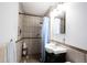 Tile surround shower featuring grab bars at 30 Sleepy Hollow Ct, Westfield, IN 46074