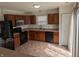 Spacious kitchen featuring wood cabinets, stainless steel appliances, and plenty of counter space at 3097 Limber Pine Dr, Whiteland, IN 46184