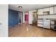 Open-concept kitchen seamlessly connects to other living spaces, perfect for entertaining and Gathering gatherings at 3346 S Lockburn St, Indianapolis, IN 46221
