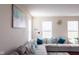 Spacious living room with neutral tones and stylish decor at 3476 Golden Gate N Dr, Carmel, IN 46074
