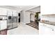 Spacious kitchen featuring white cabinets, stainless steel appliances and granite countertops at 3544 Guilford Ave, Indianapolis, IN 46205