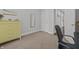 Neutral bedroom showcasing neutral-toned walls and carpeting plus built in lighting at 357 Parkway Ave, Indianapolis, IN 46225