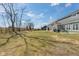 Large backyard with patio, and plenty of lawn at 4333 Ironclad Dr, Bargersville, IN 46106