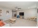 Upstairs bonus room with open access to the stairwell at 4333 Ironclad Dr, Bargersville, IN 46106