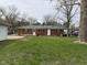 View of backyard featuring a grassy area at 5209 S Bancroft St, Indianapolis, IN 46237