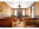 Interior shot of room with wooden pews and pipe organ at 840 Cottage Ave, Indianapolis, IN 46203