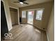 Bedroom featuring new windows, flooring and access to a closet at 9218 Wind River Ct, Indianapolis, IN 46234