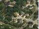 Aerial view of neighborhood with well-maintained homes and mature trees at 10404 Trillium Ct, Noblesville, IN 46060