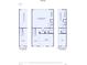 Detailed first floor plan showing garage, entry, and flex spaces at 10953 Belgian Ln, Zionsville, IN 46077