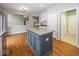 A kitchen with a center island and stainless steel appliances at 11648 Stickney Ct, Fishers, IN 46037