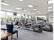 Well-equipped community gym with treadmills, ellipticals, and weight machines at 12907 Shiraz Ln, Fishers, IN 46037