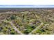 Scenic aerial view of a suburban community with lush greenery and a glimpse of the city skyline at 13892 Adios Pass, Carmel, IN 46032