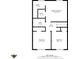 Upper level floor plan features bedrooms, walk-in closet, and full bathrooms at 13892 Adios Pass, Carmel, IN 46032