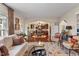 Open-concept living room with a seamless view into the dining and kitchen areas at 14910 Declaration Dr, Westfield, IN 46074