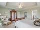 Tranquil main bedroom with ample storage in a large wardrobe and cozy seating area at 14910 Declaration Dr, Westfield, IN 46074