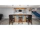 Finished basement bar with room for seating and entertaining at 15762 Hargray Dr, Noblesville, IN 46062