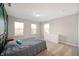 Bright bedroom with neutral carpet, plentiful natural light, and white trim at 15762 Hargray Dr, Noblesville, IN 46062