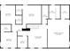 Second-floor floor plan featuring bedrooms and sitting room layout at 15762 Hargray Dr, Noblesville, IN 46062
