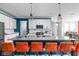 Contemporary kitchen with white cabinets and stainless appliances at 17302 Graley Pl, Westfield, IN 46074
