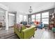 Inviting living room with lots of natural light and stylish accents at 17302 Graley Pl, Westfield, IN 46074