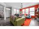 Comfortable living room with hardwood floors and bright accents at 17302 Graley Pl, Westfield, IN 46074