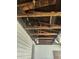 View of damaged ceiling at 1901 S F St, Elwood, IN 46036