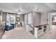Comfortable bedroom with reading nook, soft carpet, neutral tones, and an ample closet space at 2204 Pamela Dr, Indianapolis, IN 46220