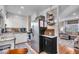 Efficient kitchen featuring stainless steel appliances and an open layout at 2204 Pamela Dr, Indianapolis, IN 46220