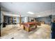 Expansive basement with entertainment area and plenty of space for activities at 3331 Daniel St, Mooresville, IN 46158
