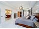 Inviting main bedroom with en-suite bathroom, walk-in closet, and stylish design at 4052 Diamond Row, Greenwood, IN 46143