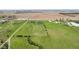 Areal view of property with vast green space and multiple residences at 4634 E 1000 N, Pittsboro, IN 46167